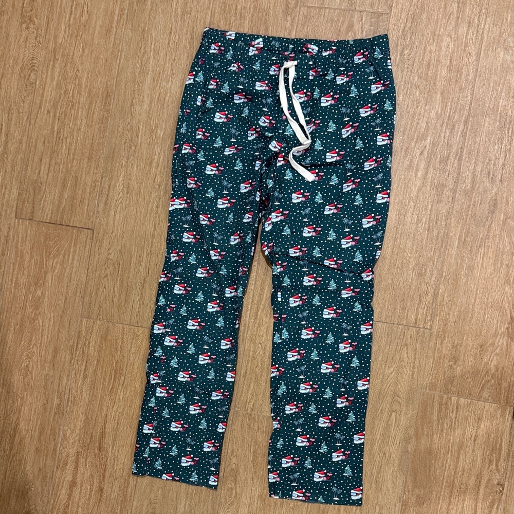 Vineyard Vines Snowman Print Joggers - Green